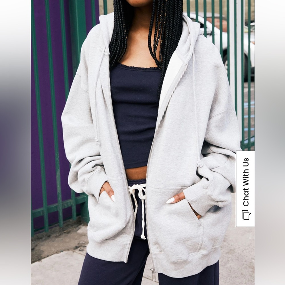Brandy Melville Gray Hoodie